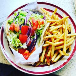 Beef Gyro with Fries